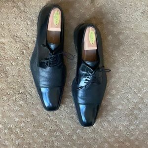 Mezlan deerskin and leather